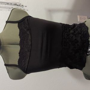 Goth/emo lace tanktop